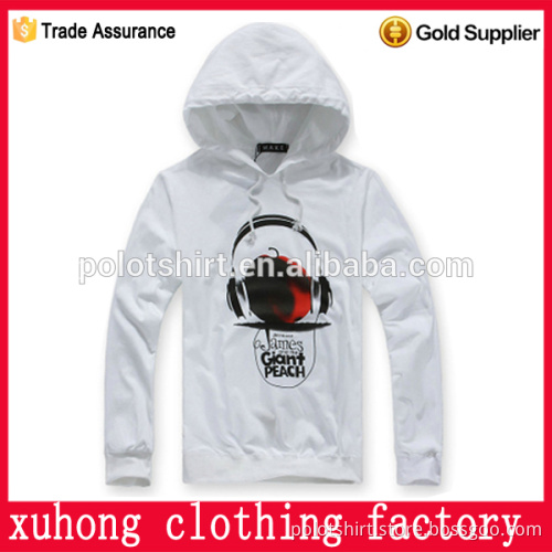 Reliable garment factory professional supplier man printed technics polyester hoodie personalized